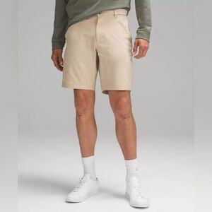 Lululemon Commission Classic-Fit Short 9" 
Size 33 Waist— Khaki/Tan